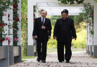 Russian President Putin visits North Korea