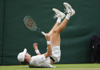 APTOPIX Britain Tennis Wimbledon