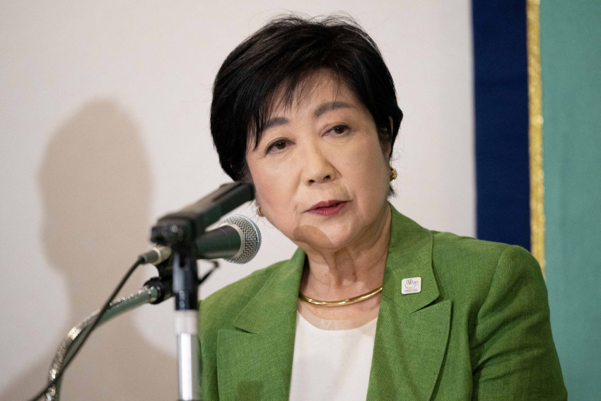 Candidates for the Tokyo Gubernatorial Election joint press conference at the Japan National Press Club in Tokyo