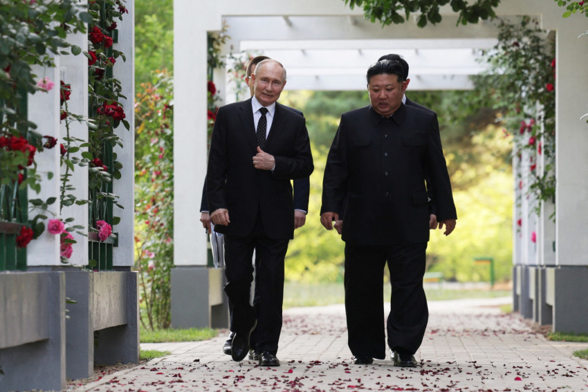 Russian President Putin visits North Korea